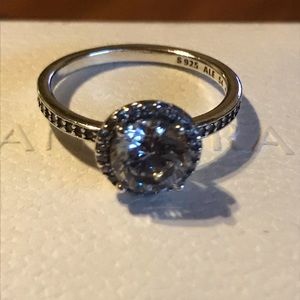 PANDORA Classic Elegance Ring, Clear CZ